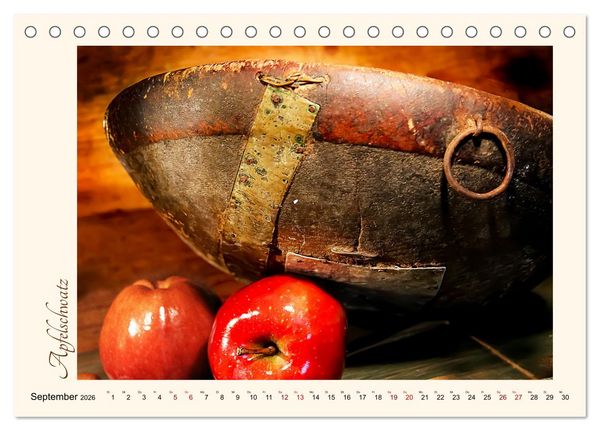 Produktbild: K&uuml;chengeplauder - Nostalgische Momente (Tischkalender 2026 DIN A5 quer), CALVENDO Monatskalender