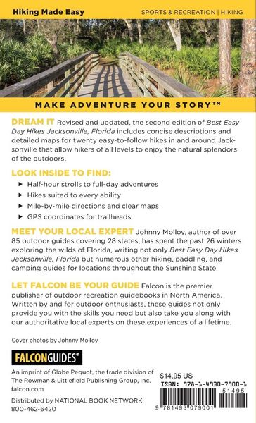 Produktbild: Best Easy Day Hikes Jacksonville, Florida