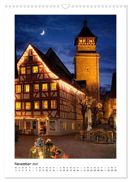 Produktbild: Unterwegs in und um Waiblingen (Wandkalender 2027 DIN A3 hoch), CALVENDO Monatskalender