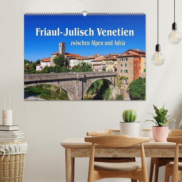 Produktbild: Friaul-Julisch Venetien - zwischen Alpen und Adria (Wandkalender 2026 DIN A2 quer), CALVENDO Monatskalender