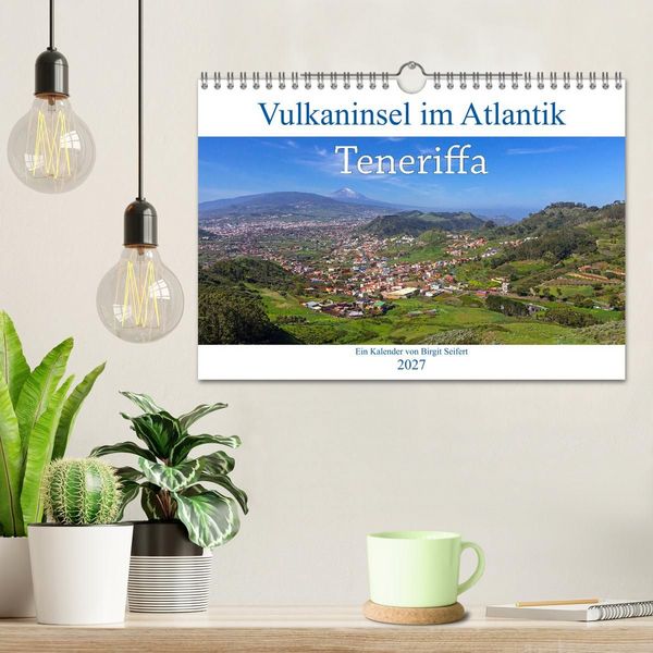 Produktbild: Vulkaninsel im Atlantik, Teneriffa (Wandkalender 2027 DIN A4 quer), CALVENDO Monatskalender