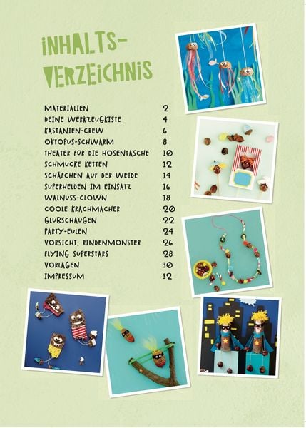 Produktbild: Kreativ-Set Basteln mit Naturmaterial