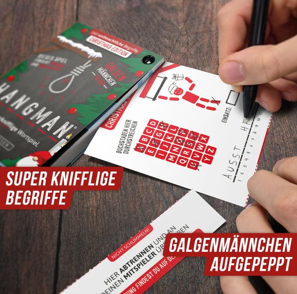 Produktbild: DENKRIESEN - HANGMAN&reg; - CHRISTMAS EDITION - "Alle Jahre wieder."
