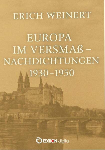 Produktbild: Europa im Versma&szlig; - Nachdichtungen 1930-1950