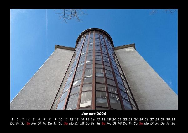 Produktbild: Architektur 2026 Fotokalender DIN A3