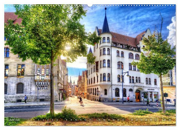 Produktbild: Halle an der Saale - Stadtansichten (hochwertiger Premium Wandkalender 2026 DIN A2 quer), Kunstdruck in Hochglanz