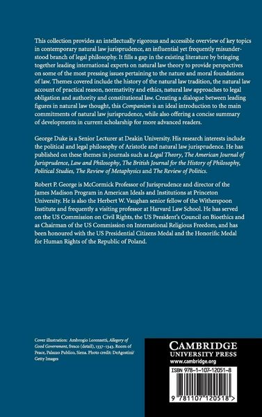 Produktbild: The Cambridge Companion to Natural Law Jurisprudence