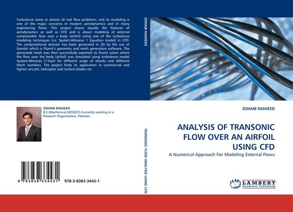 Produktbild: Analysis Of Transonic Flow Over An Airfoil Using Cfd