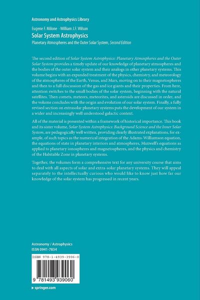 Produktbild: Solar System Astrophysics