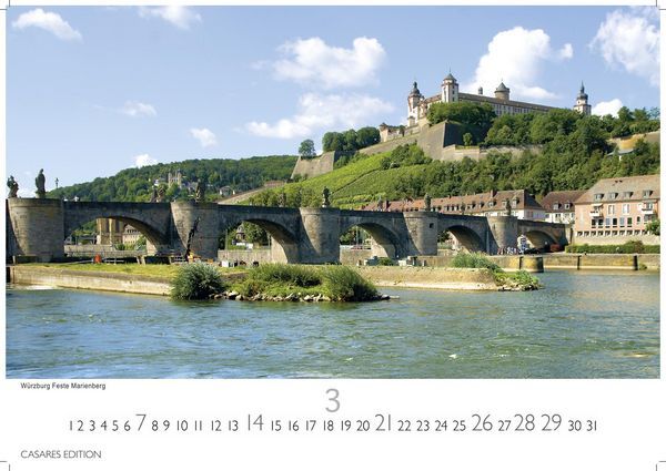 Produktbild: Franken Kalender 2027 &ndash; Wandkalender | Fotokalender Deutschland 24x35cm &ndash; faszinierende Landschaften, historische Orte und Natur