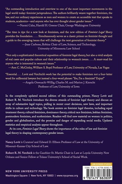 Produktbild: Feminist Legal Theory (Second Edition)