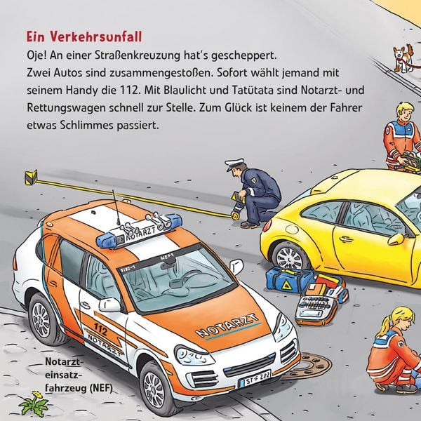 Produktbild: Maxi Pixi 487: Entdecke die Rettungsfahrzeuge