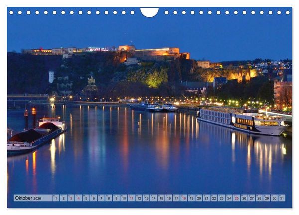 Produktbild: Der Koblenz Kalender (Wandkalender 2026 DIN A4 quer), CALVENDO Monatskalender