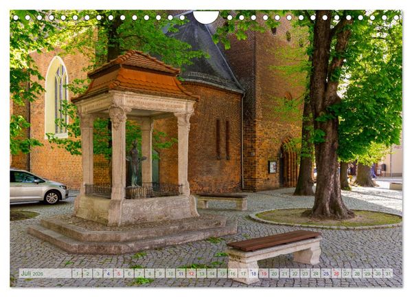 Produktbild: Bad Liebenwerda im Fr&uuml;hling (Wandkalender 2026 DIN A4 quer), CALVENDO Monatskalender