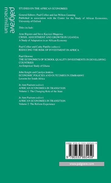Produktbild: African Economies in Transition