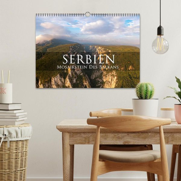 Produktbild: Serbien - Mosaikstein des Balkans (Wandkalender 2026 DIN A3 quer), CALVENDO Monatskalender