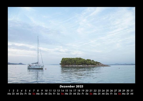 Produktbild: Boote 2025 Fotokalender DIN A3