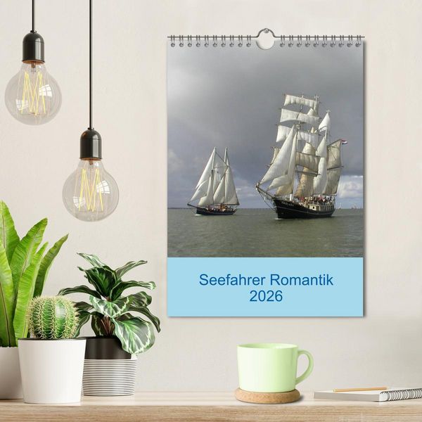 Produktbild: Seefahrer Romantik 2026 (Wandkalender 2026 DIN A4 hoch), CALVENDO Monatskalender
