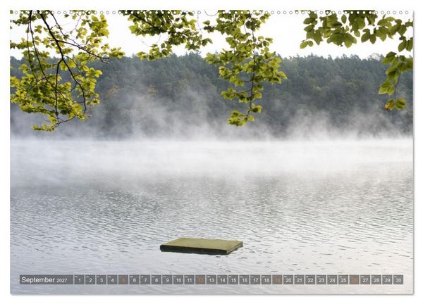 Produktbild: Lychen - zwischen Wald und Seen (hochwertiger Premium Wandkalender 2027 DIN A2 quer), Kunstdruck in Hochglanz
