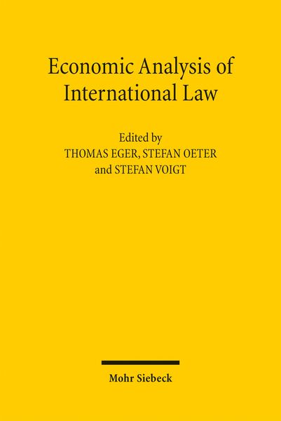 Produktbild: Economic Analysis of International Law