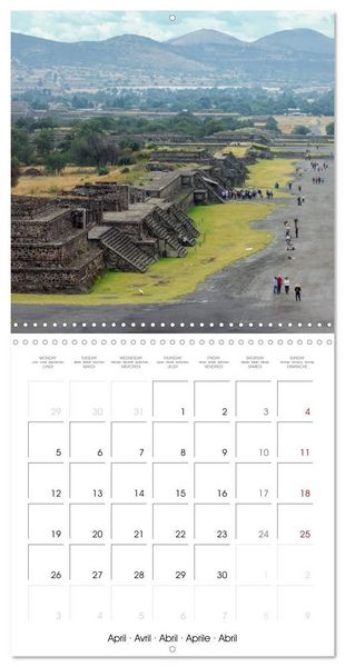 Produktbild: COLOURS OF MEXICO (Wall Calendar 2027 12 &times; 12 Inch) CALVENDO 12 Month Wall Calendar