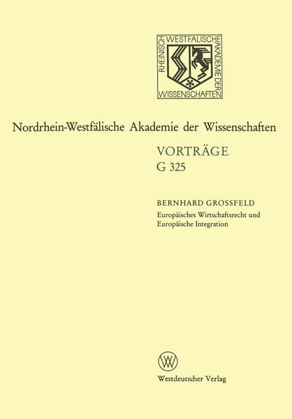 Produktbild: Europ&auml;isches Wirtschaftsrecht und Europ&auml;ische Integration