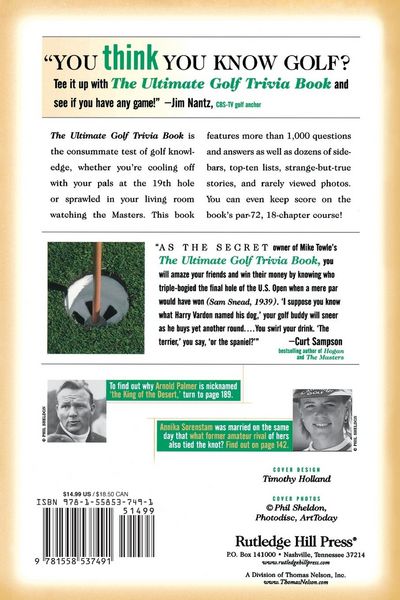 Produktbild: The Ultimate Golf Trivia Book
