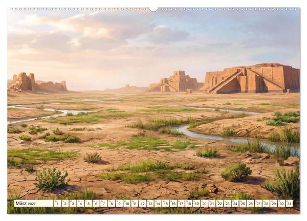 Produktbild: Welten der Literatur - Zw&ouml;lf Zust&auml;nde des Imagin&auml;ren (hochwertiger Premium Wandkalender 2027 DIN A2 quer), Kunstdruck in Hochglanz
