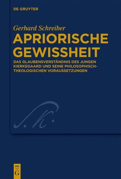 Produktbild: Apriorische Gewissheit