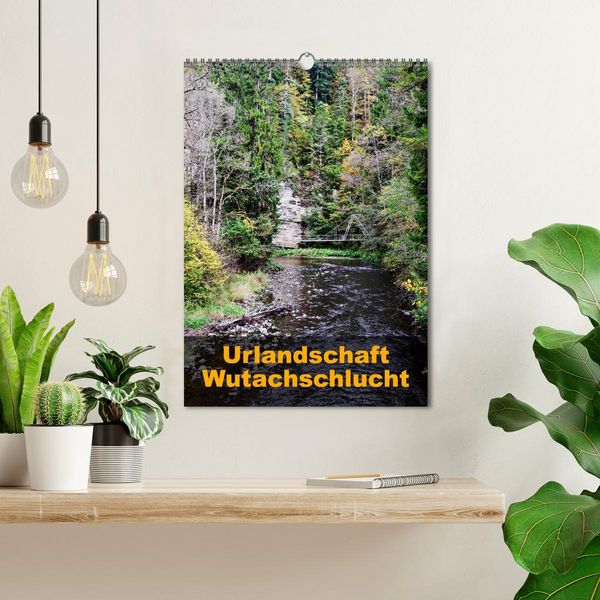 Produktbild: Urlandschaft Wutachschlucht (Wandkalender 2026 DIN A3 hoch), CALVENDO Monatskalender