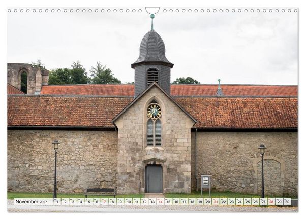 Produktbild: Klosterwelten - Zisterzienser im Harz (Wandkalender 2027 DIN A3 quer), CALVENDO Monatskalender