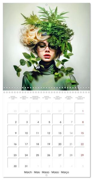 Produktbild: Houseplants Lover (Wall Calendar 2026 12 &times; 12 Inch) CALVENDO 12 Month Wall Calendar