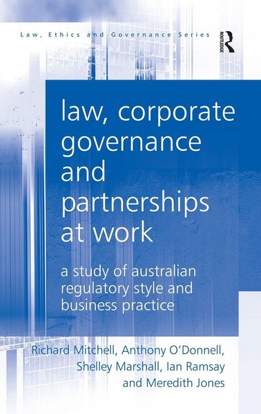 Produktbild: Law, Corporate Governance and Partnerships at Work