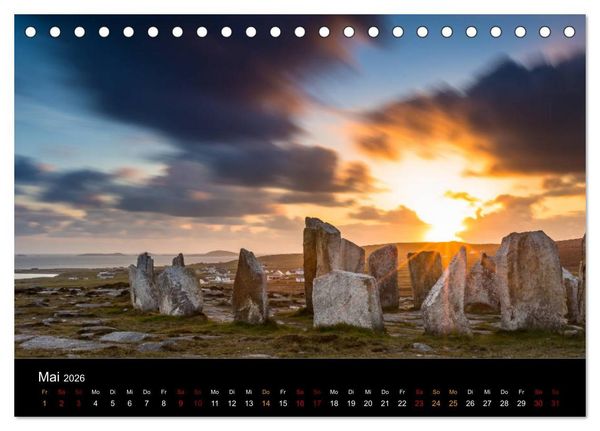 Produktbild: Irlands Landschaften (Tischkalender 2026 DIN A5 quer), CALVENDO Monatskalender