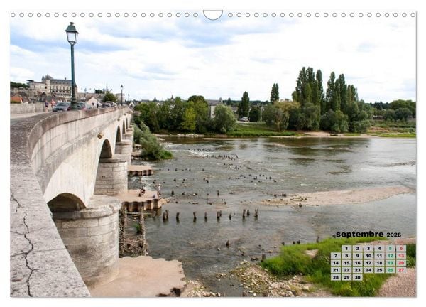 Produktbild: Bords de Loire Ville d'Amboise (Calendrier mural 2026 DIN A3 vertical), CALVENDO calendrier mensuel