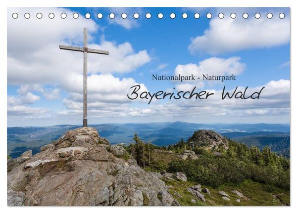 Bayerischer Wald (Tischkalender 2024 DIN A5 quer), CALVENDO Monatskalender