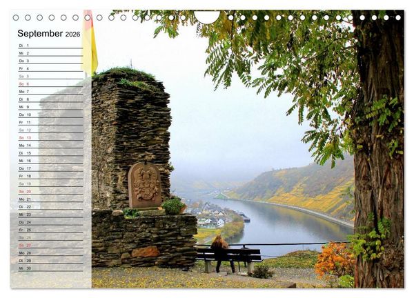Produktbild: Eine Perle an der Mosel - Beilstein (Wandkalender 2026 DIN A4 quer), CALVENDO Monatskalender