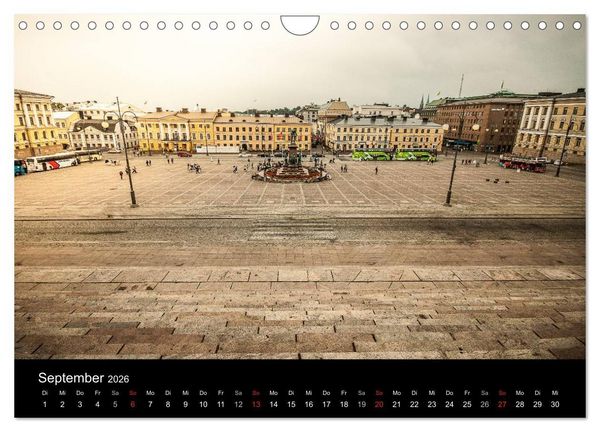 Produktbild: Helsinki / Besuchen - Entdecken - Erleben (Wandkalender 2026 DIN A4 quer), CALVENDO Monatskalender