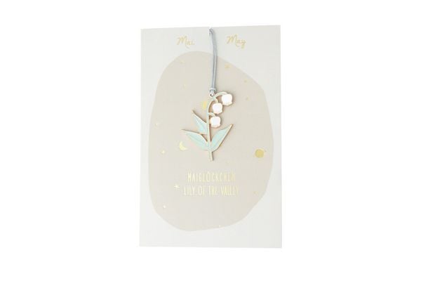 Produktbild: R&auml;der Kette Geburtsblume - Maigl&ouml;ckchen