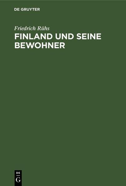 Produktbild: Finland und seine Bewohner