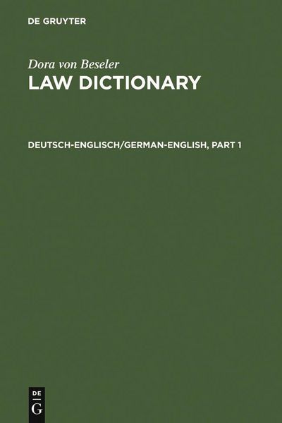 Produktbild: Deutsch-Englisch/German-English