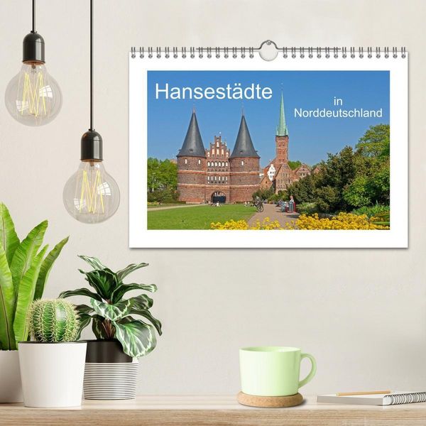 Produktbild: Hansest&auml;dte in Norddeutschland (Wandkalender 2026 DIN A4 quer), CALVENDO Monatskalender