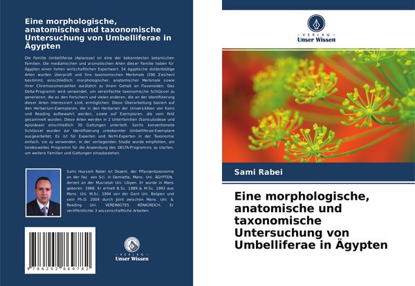 Produktbild: Eine morphologische, anatomische und taxonomische Untersuchung von Umbelliferae in &Auml;gypten
