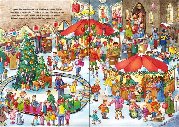 Produktbild: Mein liebstes Weihnachts-Wimmelbuch