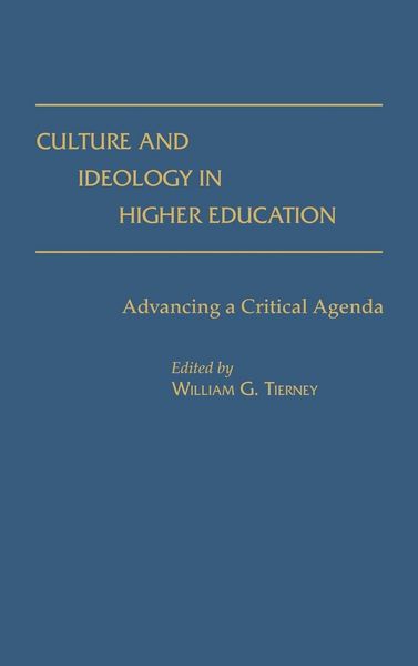 Produktbild: Culture and Ideology in Higher Education
