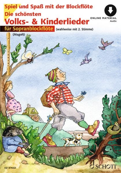 Produktbild: Die sch&ouml;nsten Volks- und Kinderlieder