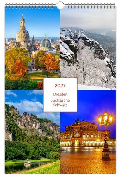 Produktbild: Kalender Dresden und S&auml;chsische Schweiz 2027