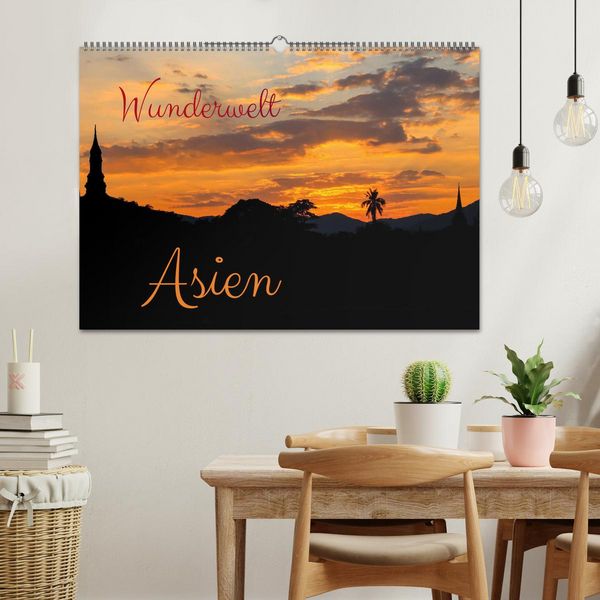 Produktbild: Wunderwelt Asien (Wandkalender 2026 DIN A2 quer), CALVENDO Monatskalender