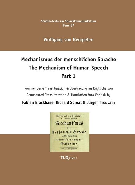 Produktbild: Mechanismus der menschlichen Sprache Part 1