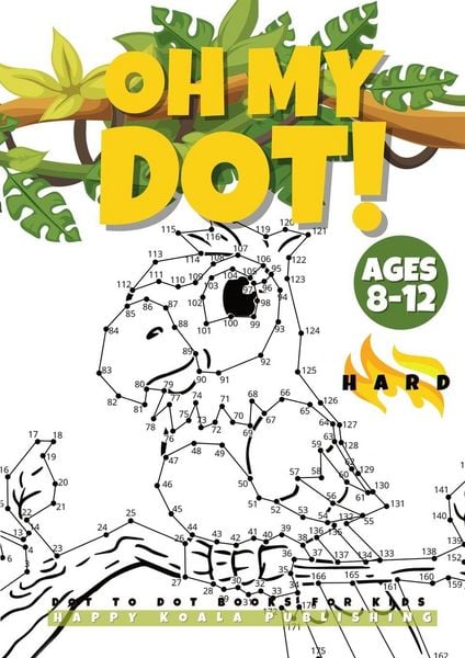 Produktbild: "OH MY DOT!" Dot to Dot books for kids ages 8-12 Hard